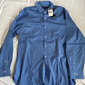*NEW W/ TAGS* Polo Ralph Lauren Men's Slim Fit Button Up Shirt Size 16.5/34-35